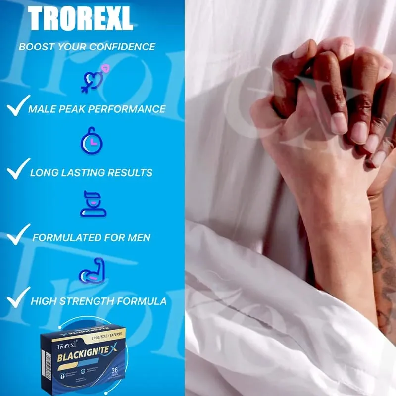 BlackIgnite X tablety Doplněk ústřice a ženšenu Zesilovač síly Rozšířená aktivita pro jistý výkon