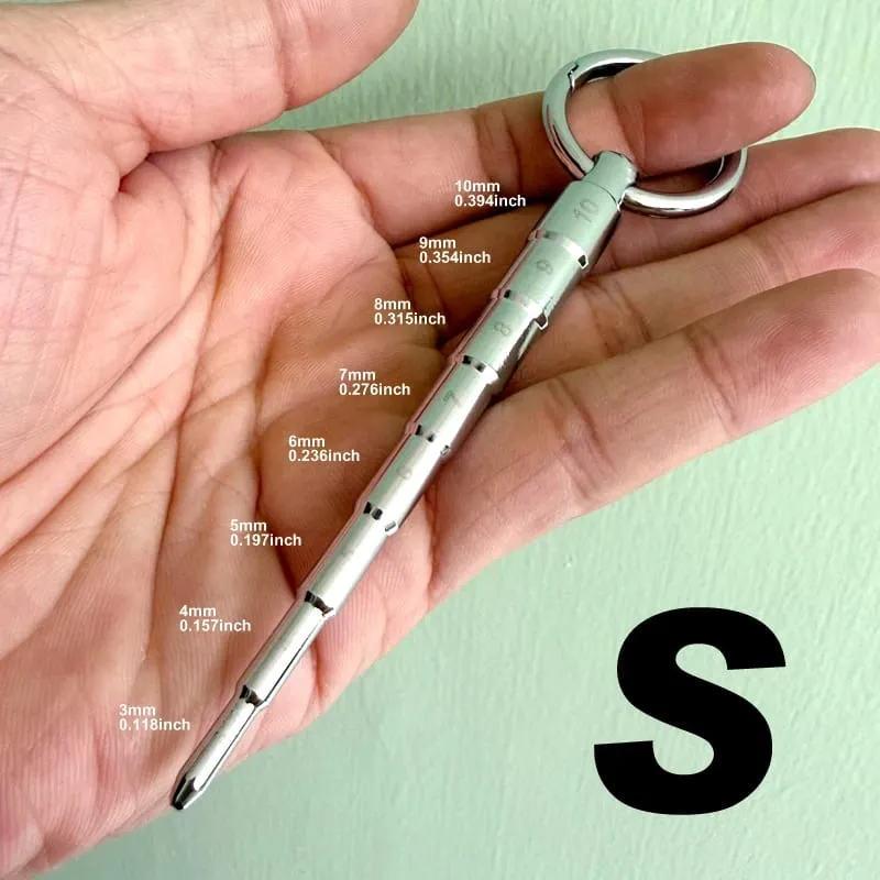 Urethra Plug with Scale Urethral Dilator Sounding Catheter Men Sex Toy Masturbation Urethral Sounds Prostate Masturbation Dick