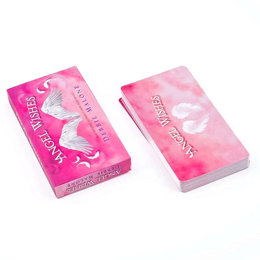 Angel Wishes 神諭卡 40 副牌英語視覺占卜棋盤遊戲適合家人和朋友 11.1x6.1 厘米 — image 4
