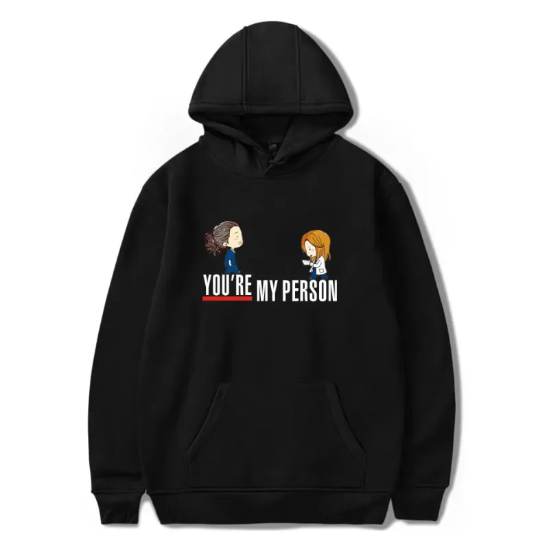 Harajuku Gray's Anatomy Tumblr Greys Anatomy printed Hoodies Sweatshirts Men/Women Comfortable Sweatshirt Adult/Child Pullovers