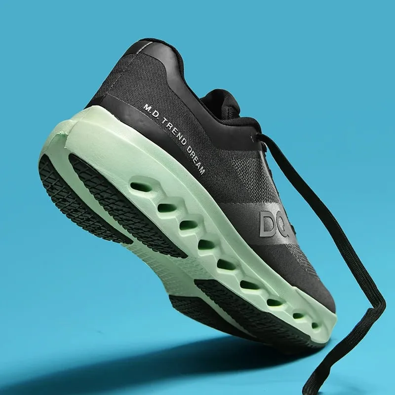 Men Sports Running Shoes Marathon Air Cushion Breathable Lightweight Comfortable Women Outdoor Athletic Sneakers Jogging Tenis