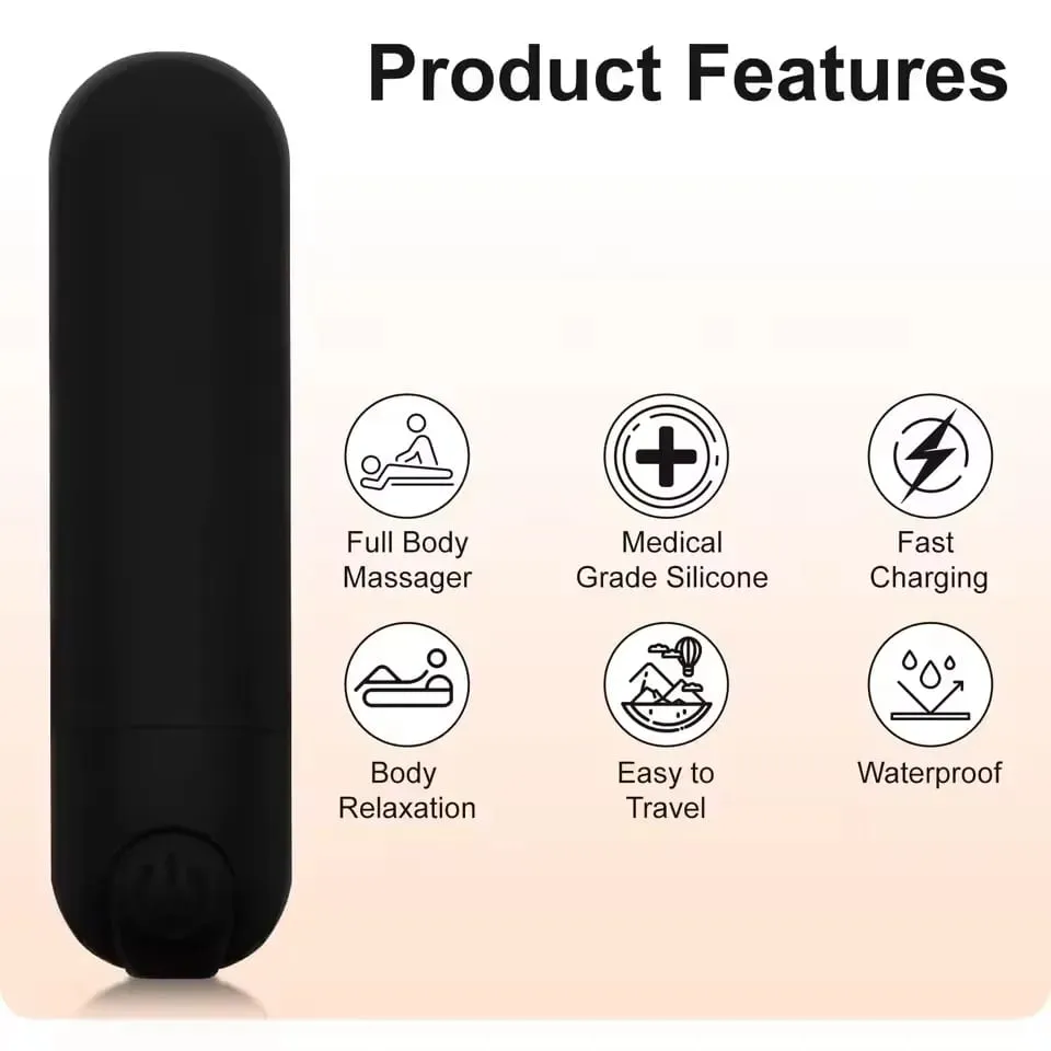 Powerful Bullet Vibrator Female G Spot Clitoris Stimulator Anal Plug Vagin Massager Vibrating Egg Masturbation Sex Toy for Women