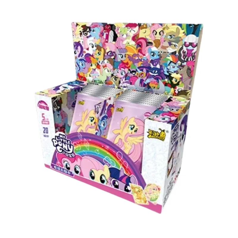 Genuine My Little Pony Card Friendship Forever Star Pack Gorgeous Gilded Princess Collectible Card Children's Holiday Gift