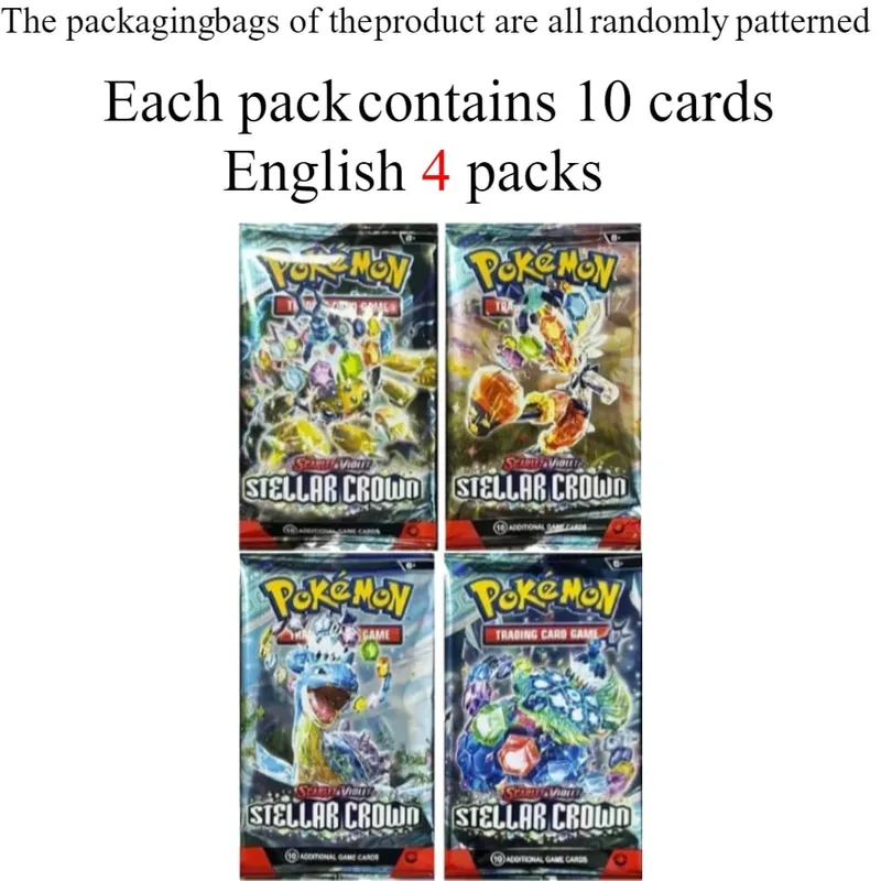 Pokemon Card Scarlet Violet Prismatic Evolutions English Booster 360Pcs Battle Trading Collection Game Cards 40 Per Box