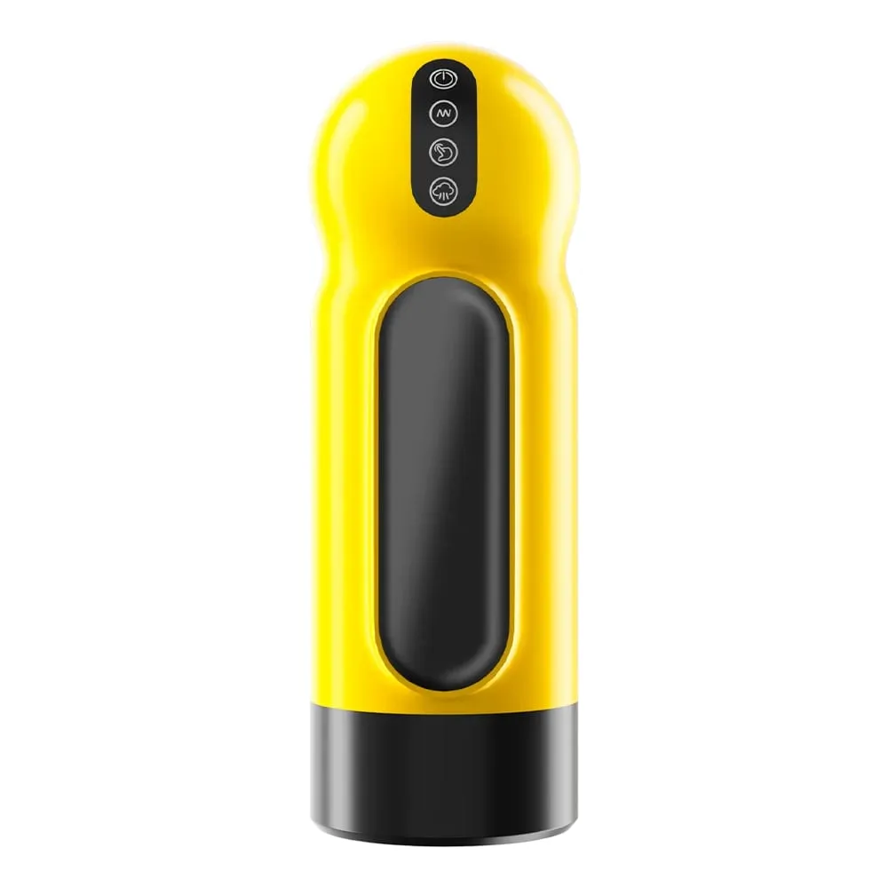 Bluetooth Automatic Male Masturbator Cup Blowjob Sucking Heated Pussy Sex Machine for Men APP Remote Control Penis Vibrator Toy
