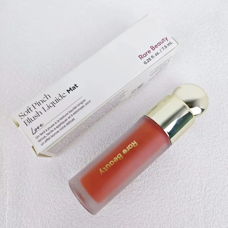 Rare Beauty Serene Gentle Mellow Solac Liquid Bronzer Shade Face Contour Smooth Highlight Mirror Lasting Natural Shadow Makeup