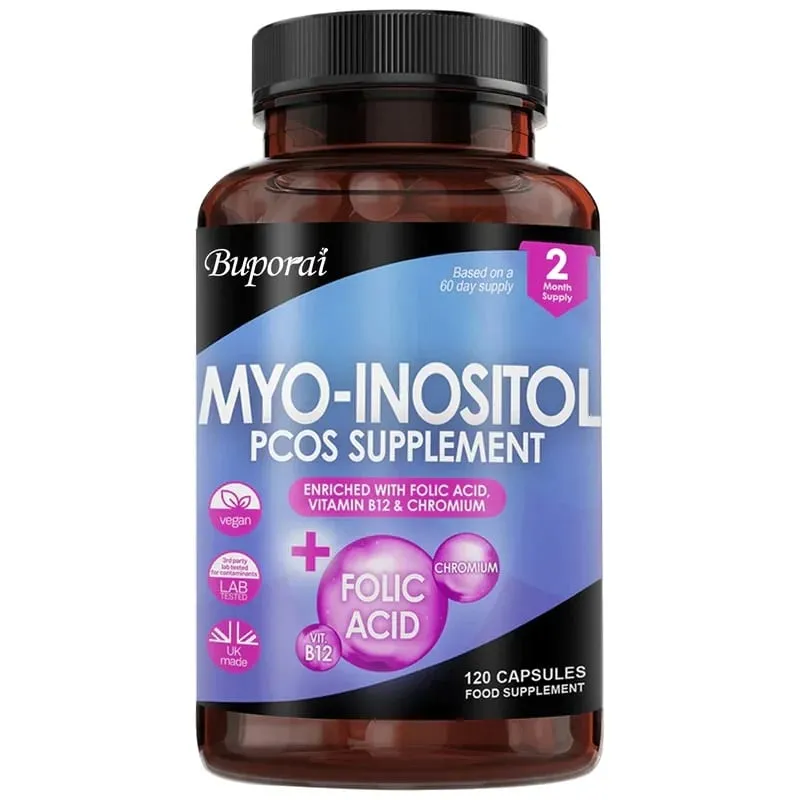 Myo-Inositol Supplement - Nagtataguyod ng Balanse ng Hormonal at Ang Kalusugan ng Ovarian ay Kinokontrol ang Mga Siklo ng Panregla at Nagpapabuti ng Mood