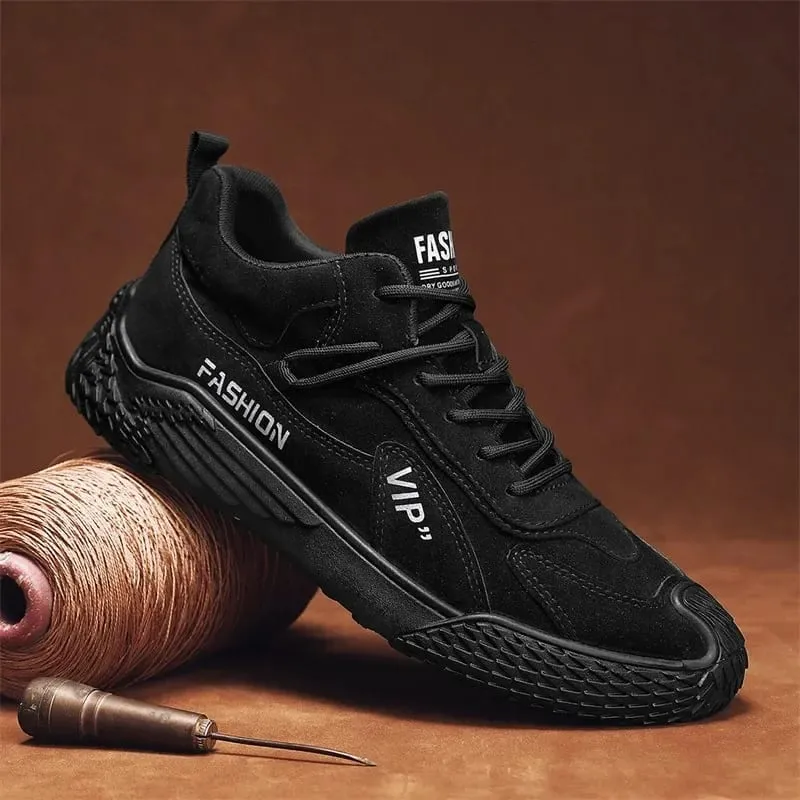 Casual Sneakers 2026 Summer New Fashion Increase Anti-slip Low-top Casual Sports Shoes Labor Protection Shoes Work Shoes