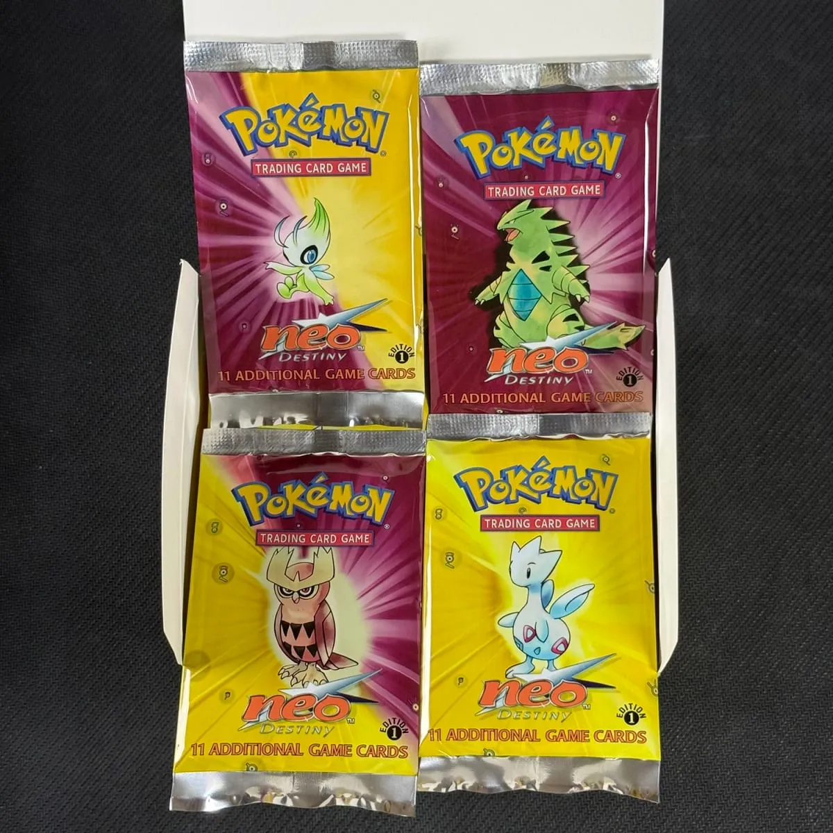 Booster Pack 11pcs/bag 1st Edition Pack Neo Destiny (N4) Trading Card Game Collection Battle Booster Toys Boys Gift