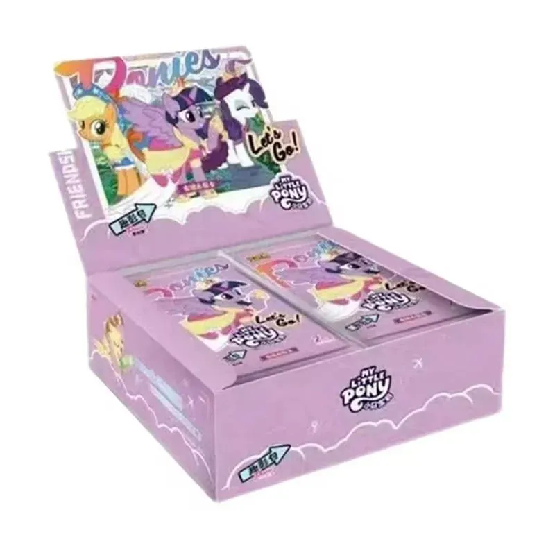 Genuine New My Little Pony Friendship Eternal Star Bag 2 Rhythm Moon AR Gilded Decoration OR Collection Card Gift