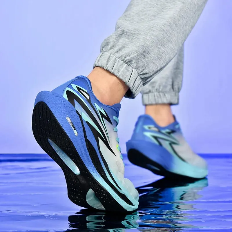 New Running Shoes Men Casual Carbon Board Marathon Sports Breathable Lightweight Women's Comfortable Athletic Antiskid Sneakers