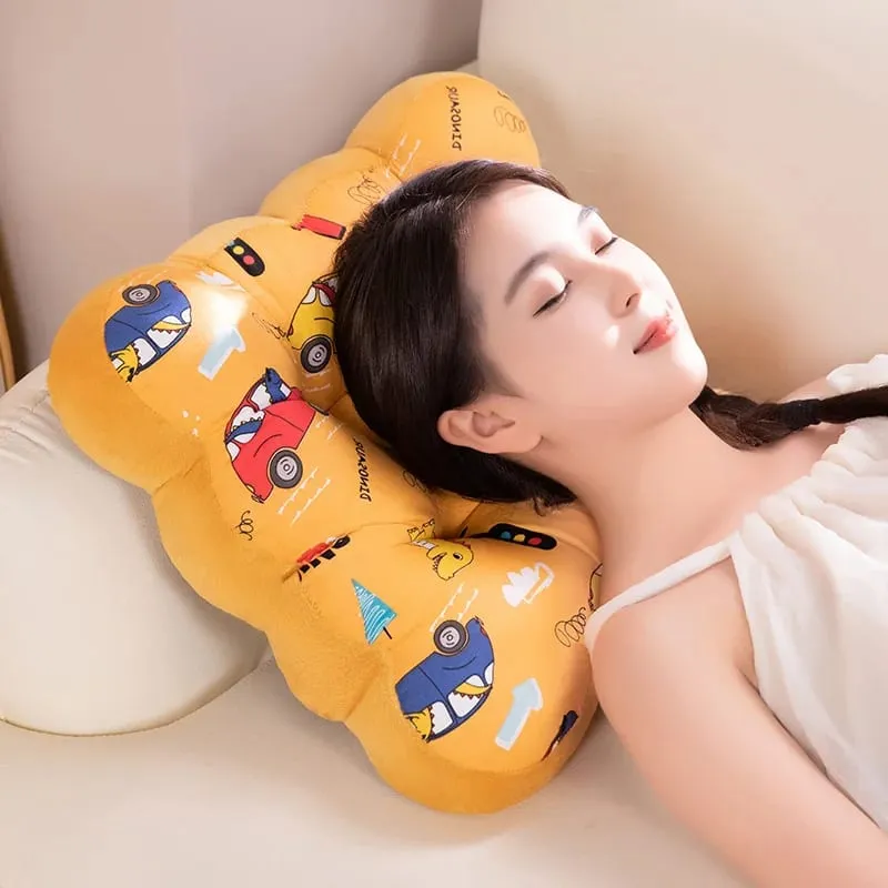 40cm Animal Paradise Car Cute Dinosaur Bear Panda Cushion Cartoon Stuffed Plushies Throw Pillow Car Chair Seat Mats Home Gifts