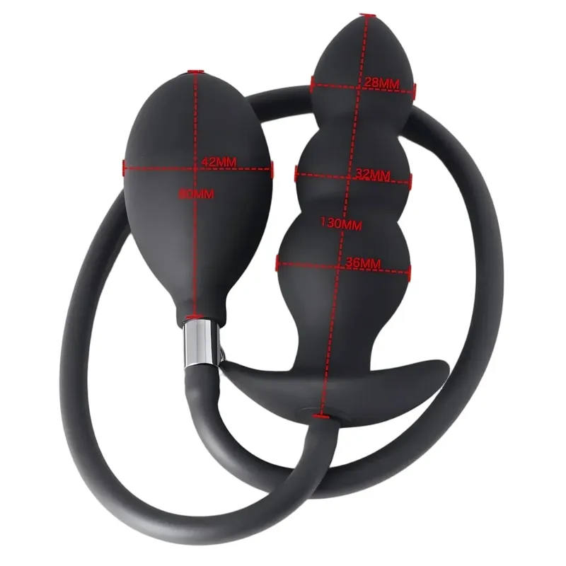 Inflatable Anal Plug Anal Dilator Huge Butt Plug Stimulate Sex Toy For Women/Men Masturbators Prostate Massager Big Anal Toys