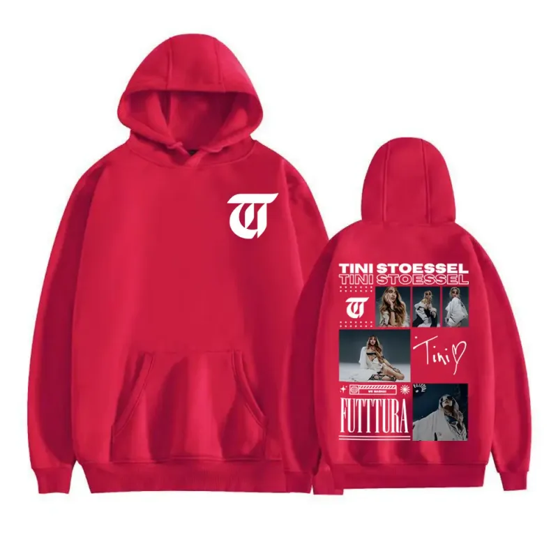 Tini Stoessel Futtura Album Tour 2025 Hoodies Men Women Clothing Fashion Aesthetic Sweatshirts High Quality Fleece Casual Hooded