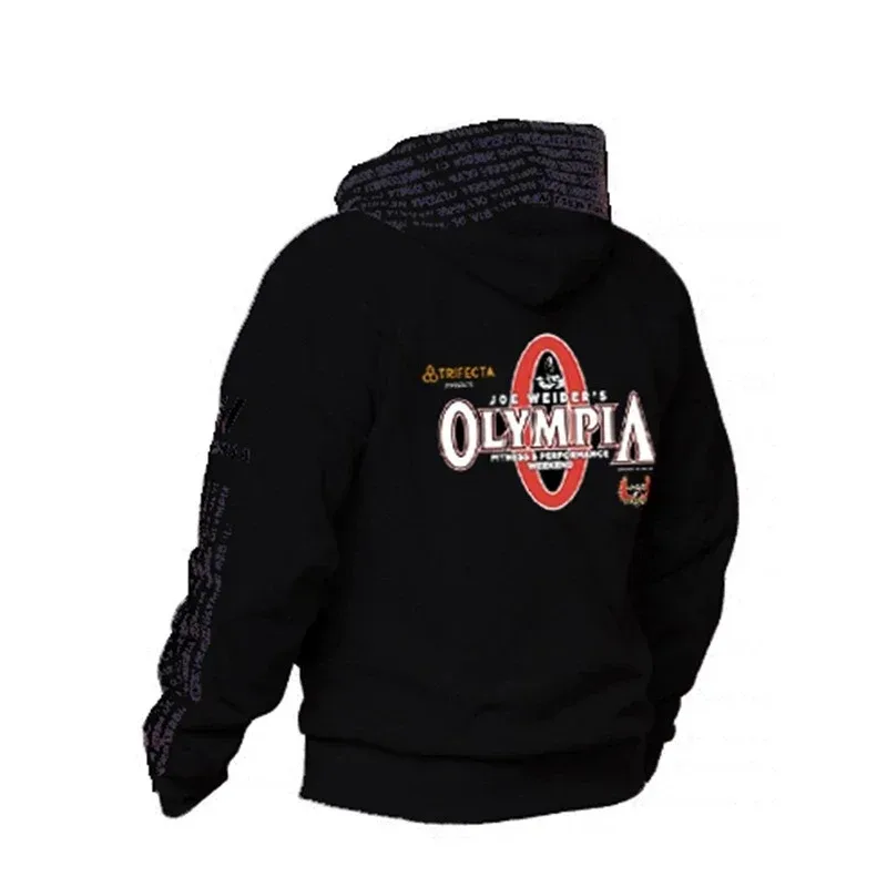 Men Gyms Hoodies Gyms Fitness Bodybuilding Sweatshirt Pullover Sportswear Male Workout Hooded Jacket Clothing