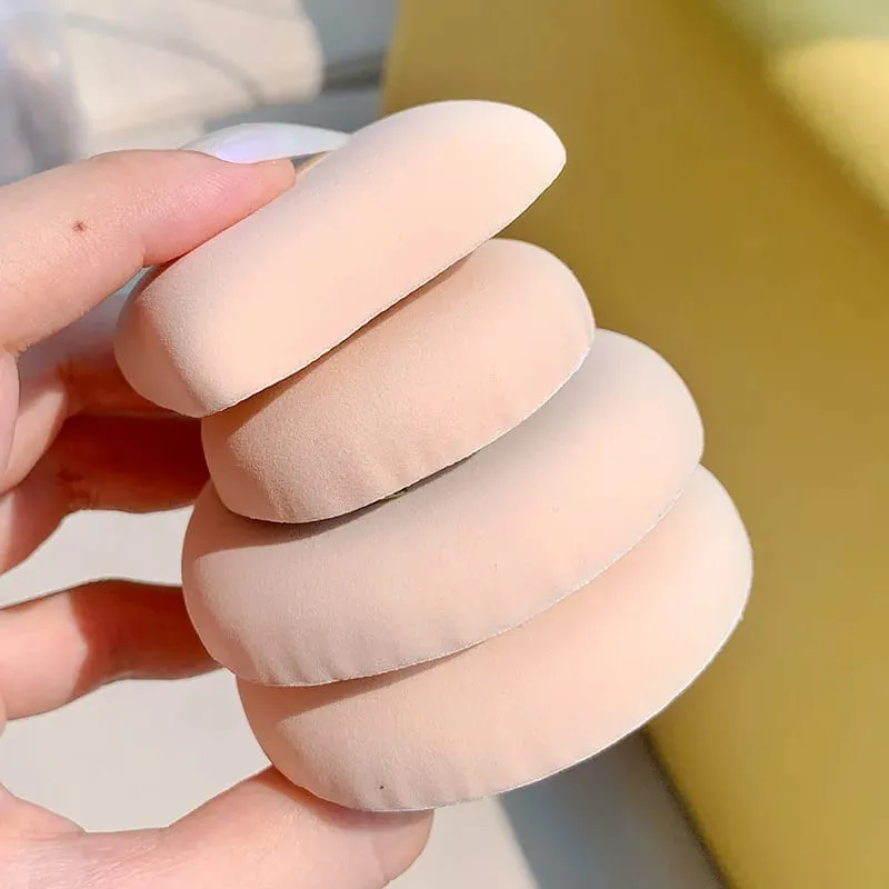 2026 Super Thick Soft Makeup Puffs Large Cotton Velvet Powder Puff Liquid Foundation Sponge Cosmetics Tools Wet Dry Use Puff