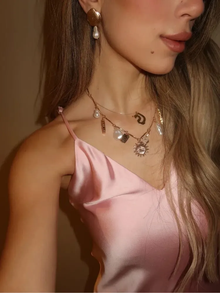 Trễ Vai Hồng Satin Đầm Maxi Thời Trang Không Tay Hở Lưng Ôm Body Khoét Hở Đồ Bầu Nữ Dạ Hội Áo Choàng 2025