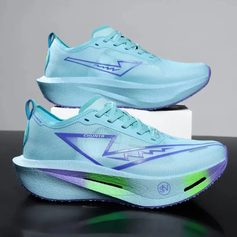 Running Shoes Carbon Board Speciality Marathon Men Sports Breathable Lightweight Women's Comfortable Nonskid Athletic Sneakers