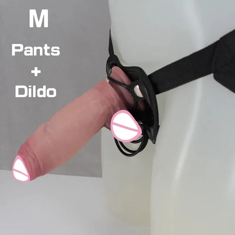 Wearable Strapon Dildo Huge Realistic Dildos Silicone Thick Penis Female Masturbation Adult Sex Toys for Women Lesbian Gay