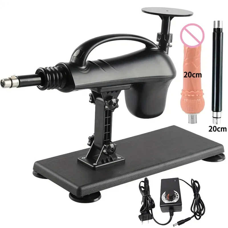 Automatic Sexual Machine 3XLR Dildo Attachments Female Masturbation Vibrator Massage Gun Sex Toys for Men Couples Adult Products