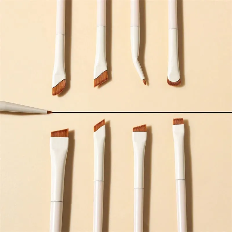 3/7/9 Makeup Brushes Set Blade Eyeliner Brush Eyebrow Brushes Portable Fine Oblique Head Eye Liner Eyebrow Brush Makeup Tool