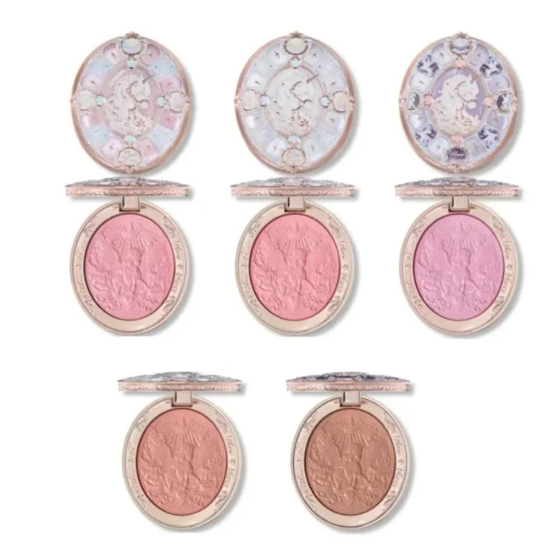 Flowerknows Knight Jednorožec Bunny Garden Dárková sada Blush Little Angel Zvýrazňovač očních stínů Paletka All-in-One Make-up Kit Box na obličej — image 5