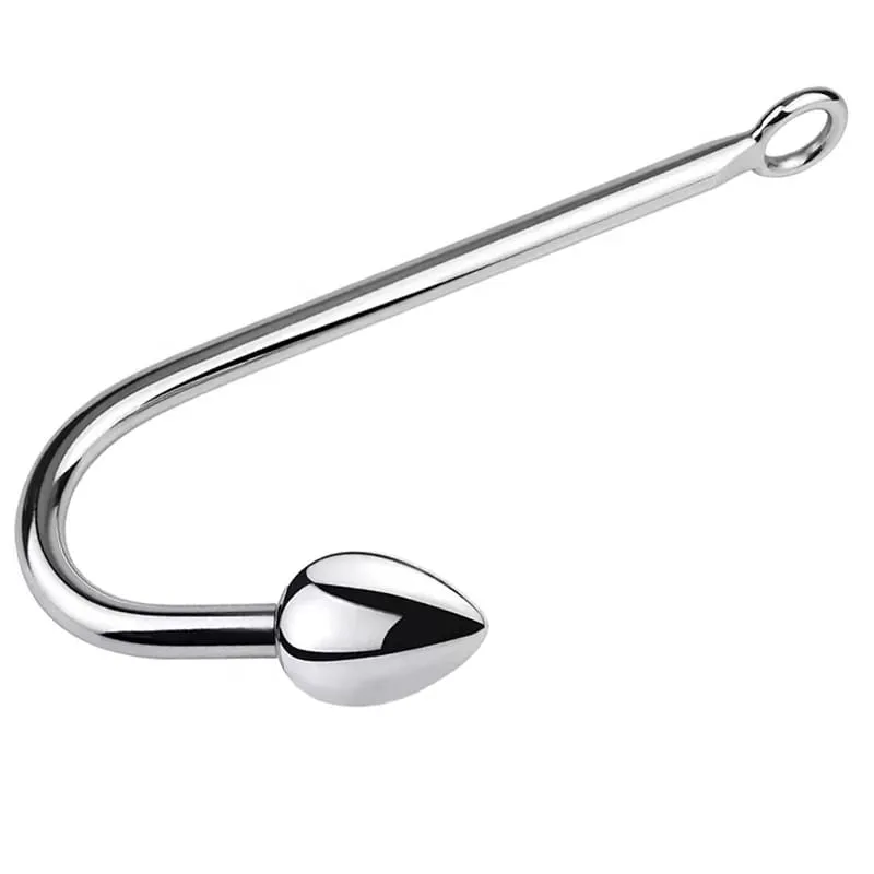 Lille medium store 3 kugler sæt metal anal krog perler head butt plug dilatator prostata massager indsats bdsm sexlegetøj til mænd