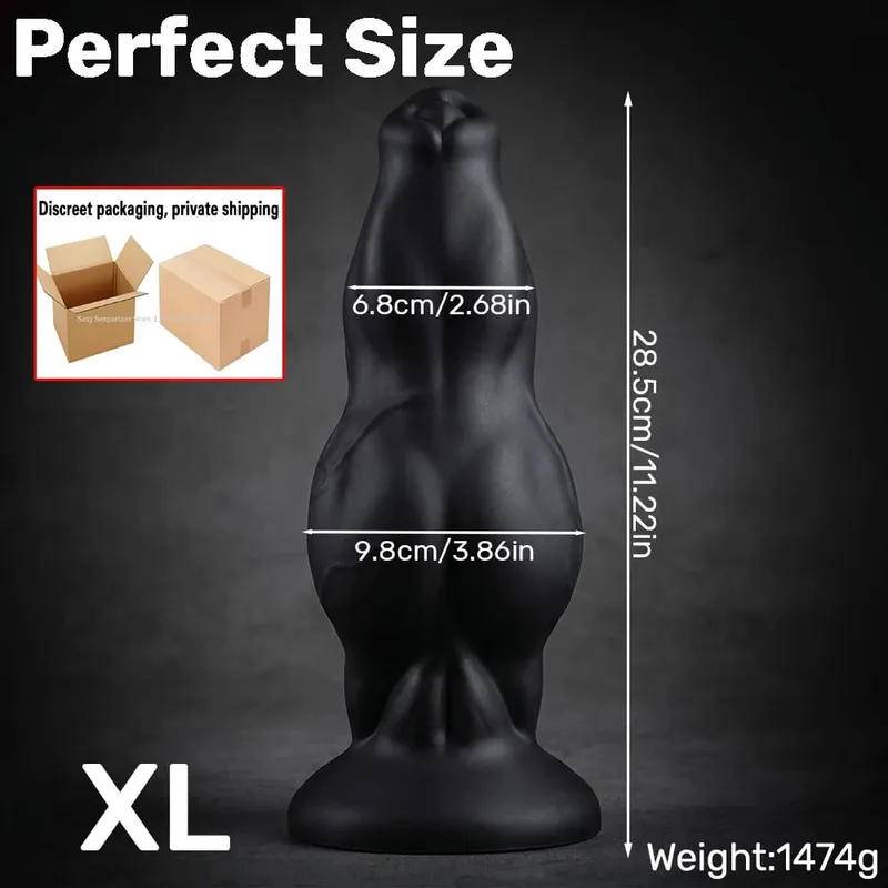 NEW Large Animal Penis Huge Dog Cock Dildo Suction Cup Masturbator Female Anal Butt Plug Big Anal Plug Adult Sex Toys Products
