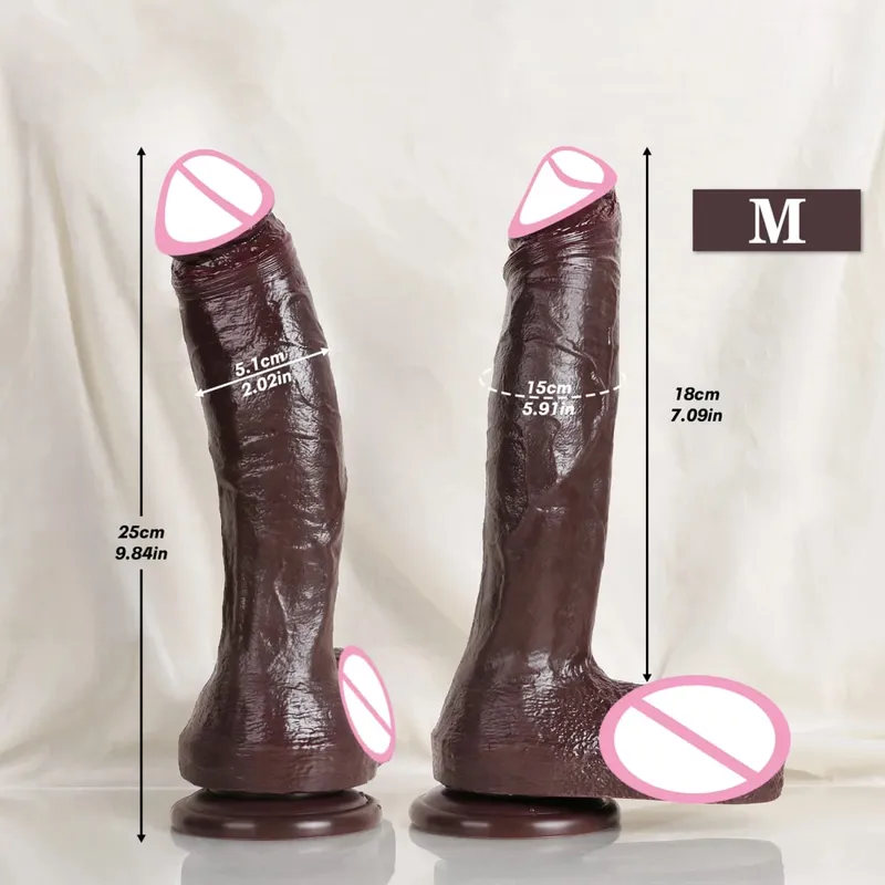 Dildo Realistic Huge Silicone Penis Black Big Cock For Women Sex Toys with Suction Cup Long Dick Butt Plug Dildos Adult Products