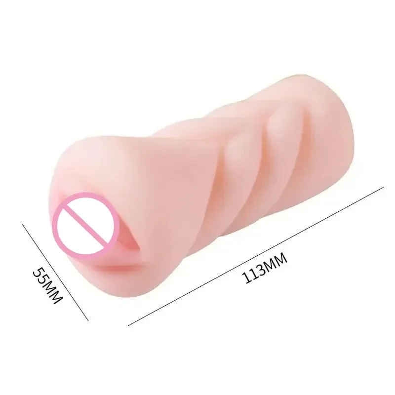 Männer Flugzeug Tasse Männlicher Masturbator Oral Vaginal Anal Masturbation Weiche Echte Vagina Tasche Pussy Sex Spielzeug für Männer Blowjob