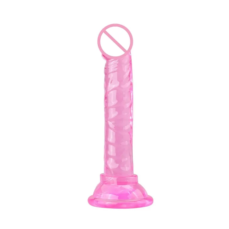 Realistic Dildo Sex Toys Translucent Soft Jelly Huge Dildos For Woman Men Fake Dick Big Penis Anal Butt Plug Erotic Sex Toy Shop