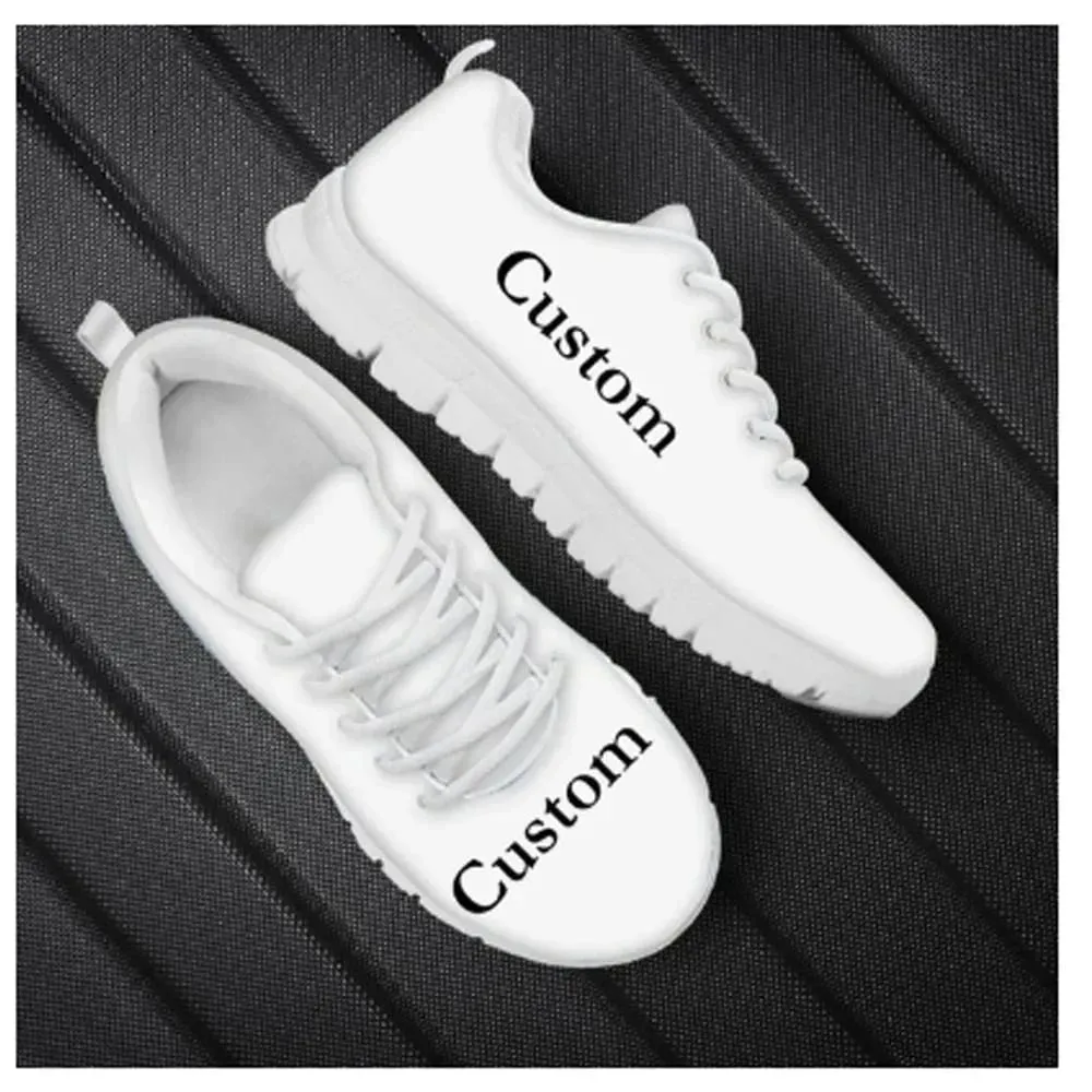 Custom Your Logo Image Text Name Pinted Shoes For Unisex High Top Canvas Shoes Women Free Dropshipping Ladies Sneakers