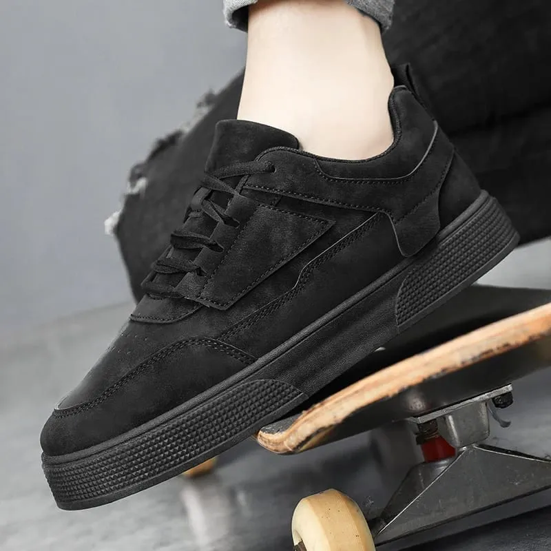 Low-Top Men's Versatile Casual Sports Shoes Comfortable and Trendy Thick-Soled Outdoor Running and Skateboarding Shoes