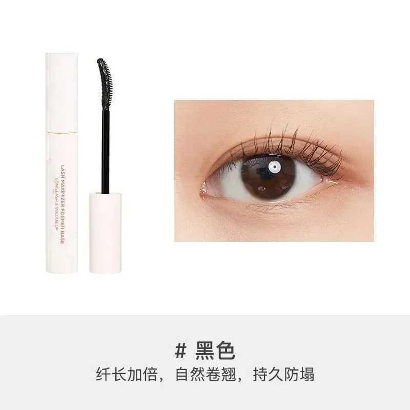 Judydoll Steel Tube Mascara Waterproof Slender Non-smudge Brown Curly Metal Small Silver Tube Mascara