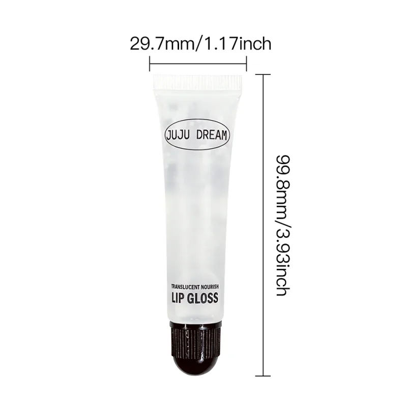 Brillant à lèvres nourrissant clair, baume hydratant pour lèvres sèches, finition brillante en verre longue durée, maquillage pour les lèvres brillant à porter seul