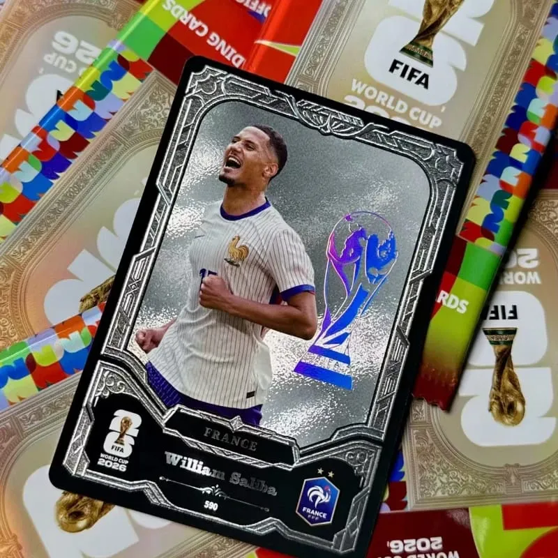 Genuine PANINI × KAYOU FIFA World Cup 2026 Trading Cards Interconnected Pattern Unlimited Potential Exquisite Gift Original Box