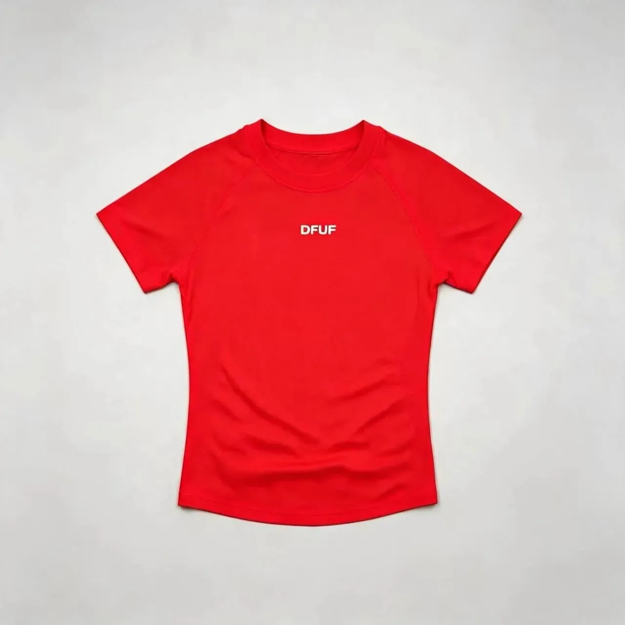 Women Elastic Slim Short Sleeve T-Shirt Soft Breathable Casual Top for Gym Yoga Jogging Fitness Daily Wear