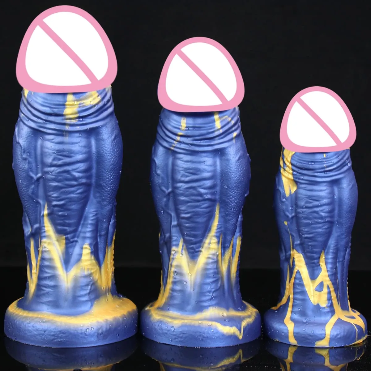 Mjuk Enorm Realistisk Dildo Tjock Konstgjord Fake Penis Vuxen Sexleksaker För Kvinnor Vaginal Massager Onanera Anus Stimulera Verktyg — image 2