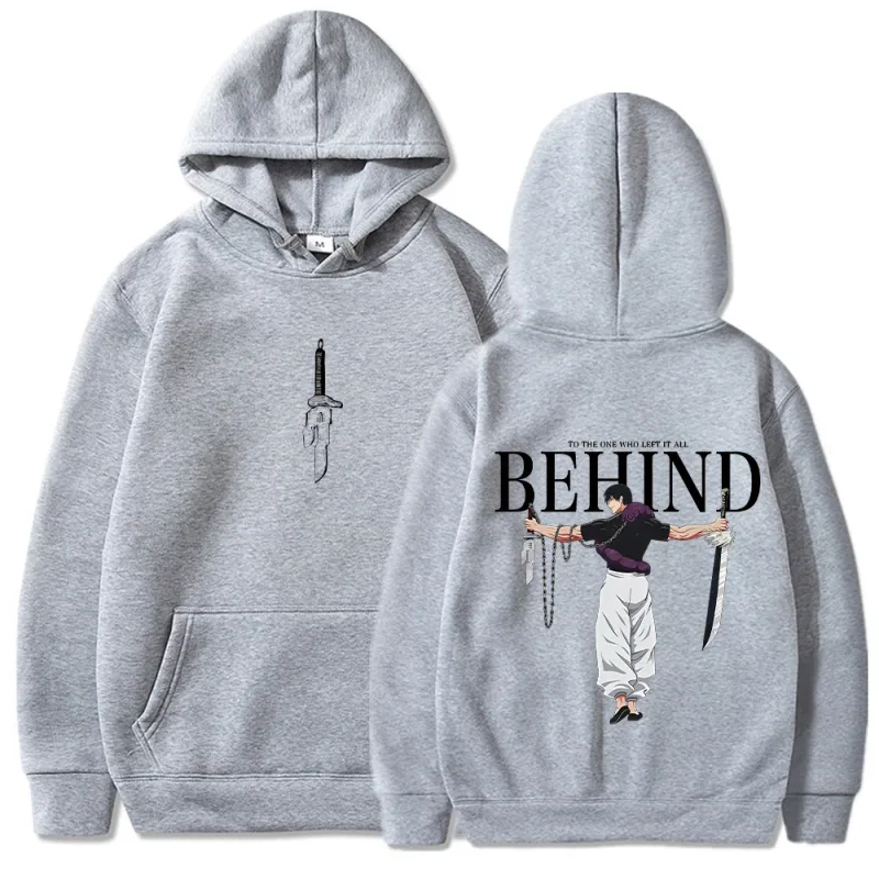 Jujutsu kaisen anime hoodies homens mulheres fushiguro toji manga pulôver com capuz moletom gótico hip hop streetwear roupas masculinas