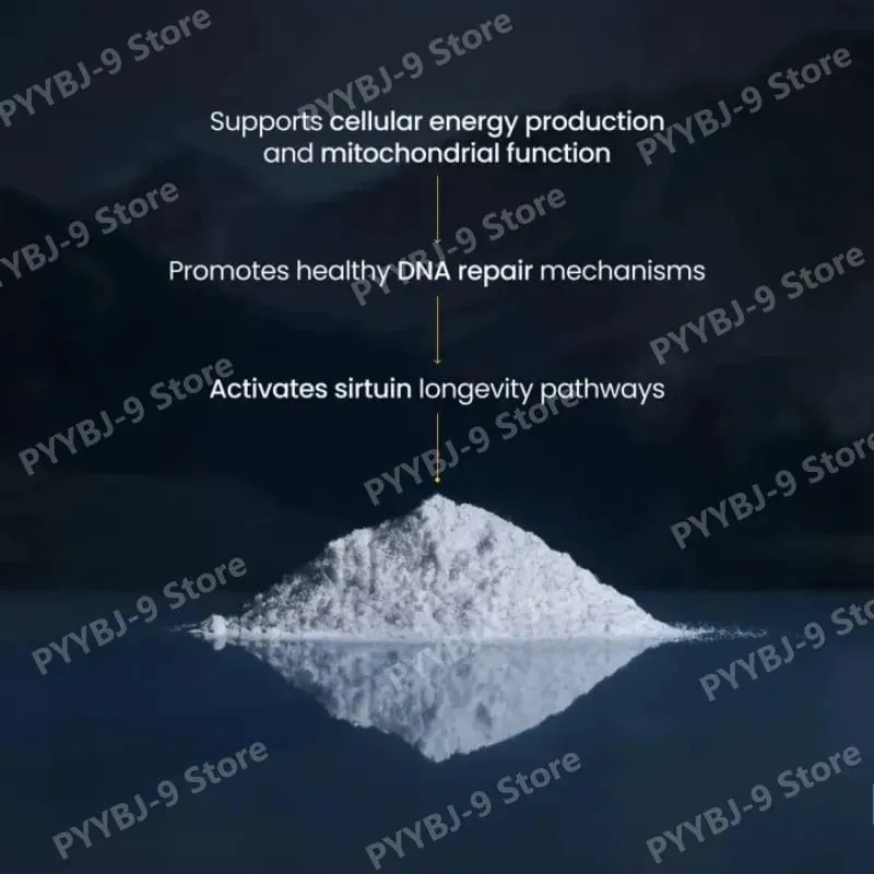 NMN (Nicotinamide Mononucleotide) Powder 100g 500mg Per High Purity Serving Fast Dissolve Vegan Daily Energy & Wellness