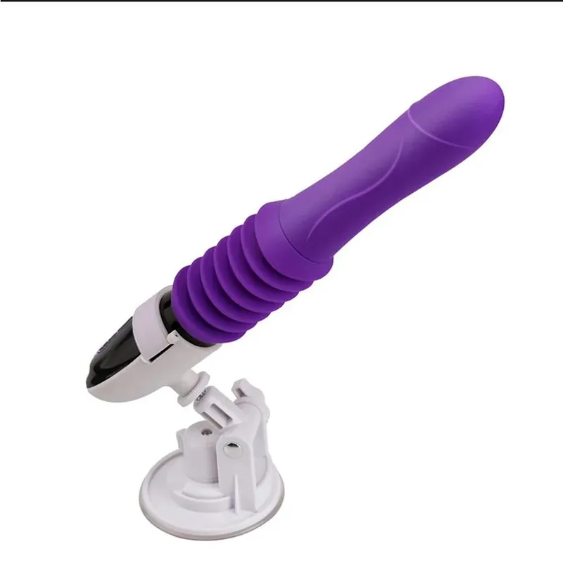 Remote Control Big Dildo Vibrators Telescopic Automatic Sex Machine Adult Sex Products with Suction Cup Erotic Sex Toy For Woman