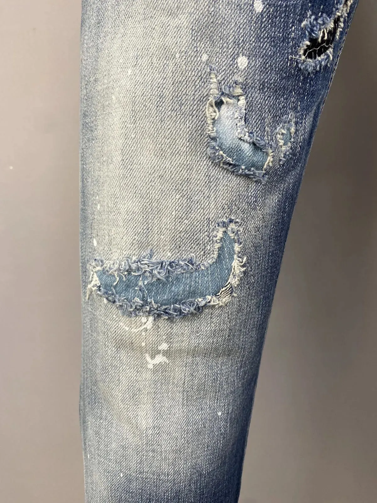 new Europe design Men Jeans Denim Pants Designer slim Coolguy Cotton blue best quality button Pocket Stretch D2 jeans pant