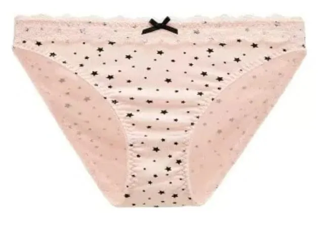 Womens Polka Dot Star Lace Wireless Bra Thin Push Up Anti Sag Bralette Small Chest Lift Teen Girls Casual Everyday Brassiere Hot