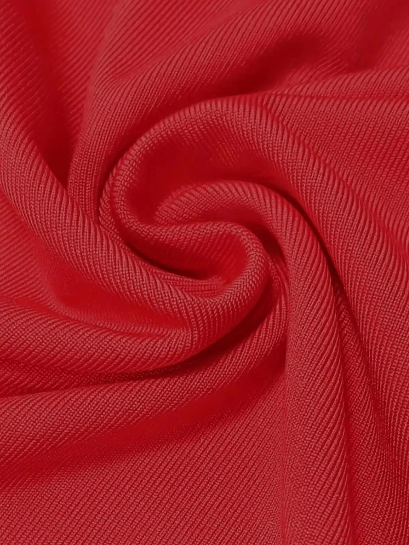 Women Red Solid Color Strapless Bandeau Top Casual Slim Fit Form Fitting Tube Top For Daily Wear Streetwear & Y2K Style