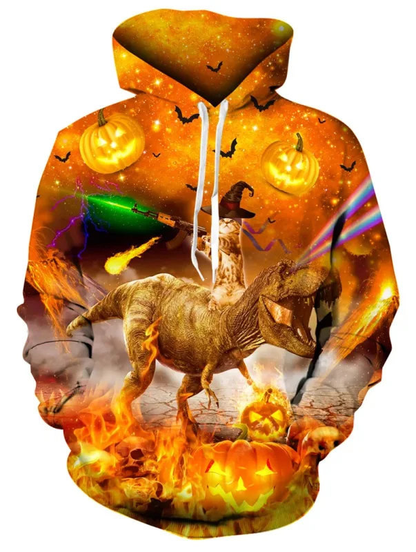 Funny Cartoon Pattern 3D Print Hoodies Men's Women's Hooded Sweatshirts Oversized Harajuku Pullover Tracksuit Coat Man Clothing