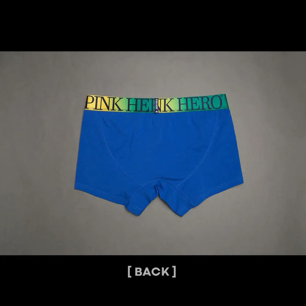 Unterwäsche, bequeme und weiche Boxershorts, Standardgröße in Europa und den USA, lustiger Bund des Regenbogens