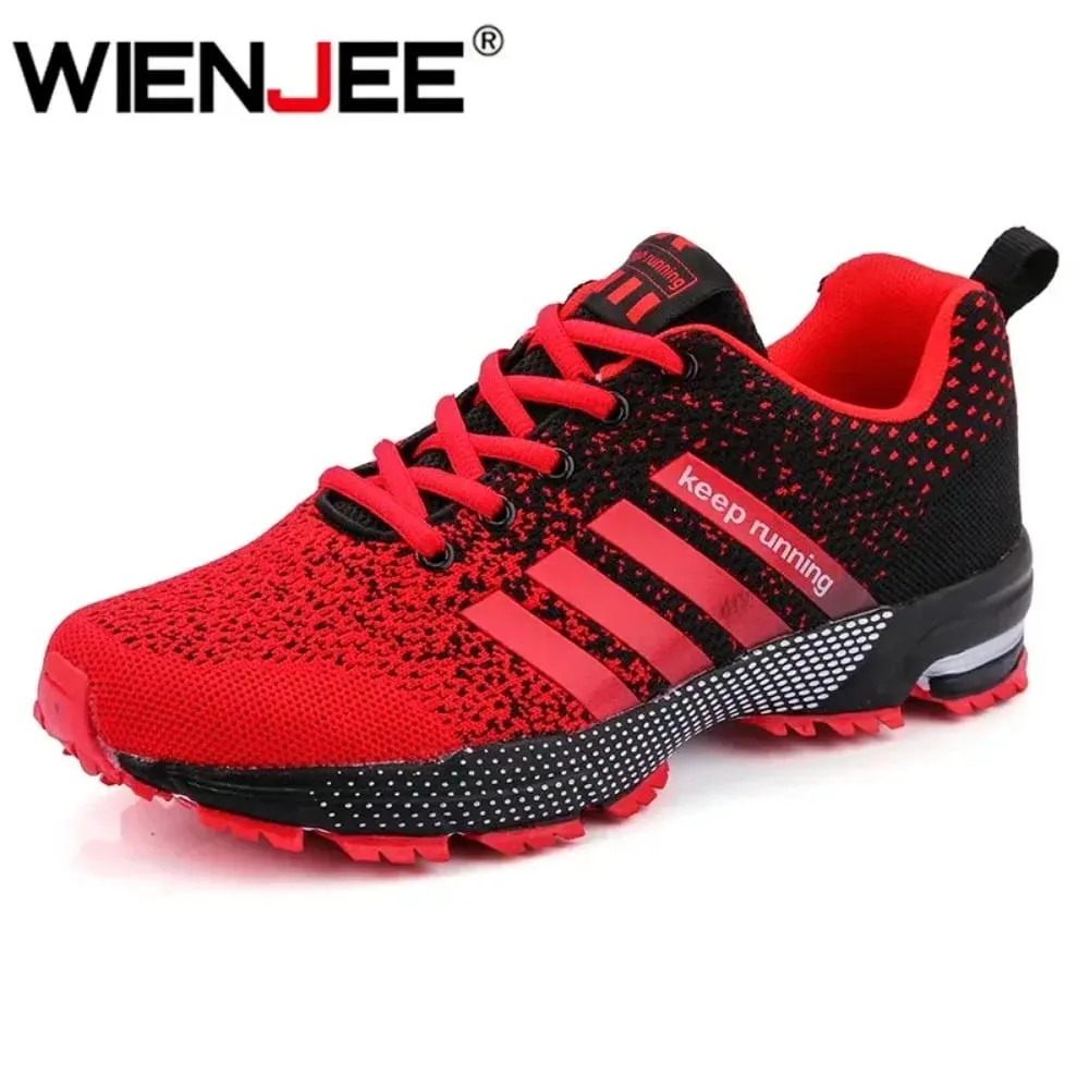 New Men's Sneakers Mesh Surface Spring Summer Breathable Casual Sports Shoes Flat Vulcanized Couple Running Big Size