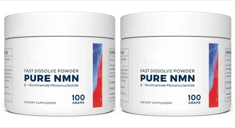 NMN (Nicotinamide Mononucleotide) Powder 100g 500mg Per High Purity Serving Fast Dissolve Vegan Daily Energy & Wellness