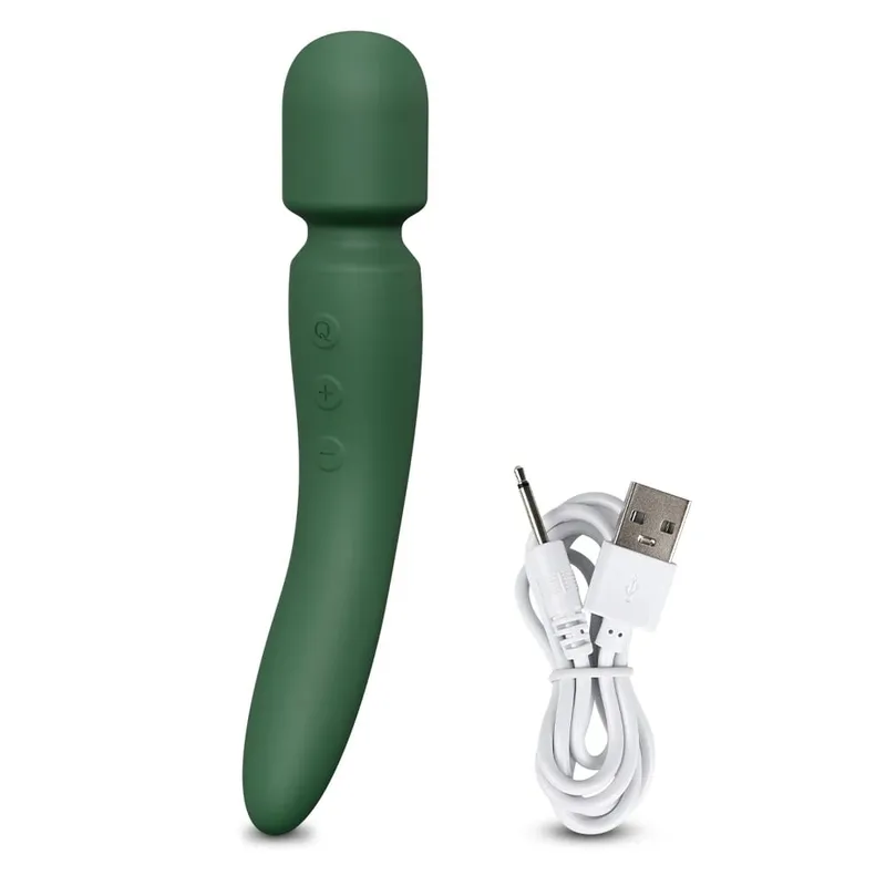 2 in 1 AV Wand Vibrator for Women Clit G-Spot Vagina Stimulator Nipples Breast Massager Female Masturbator Sex Toy for Women