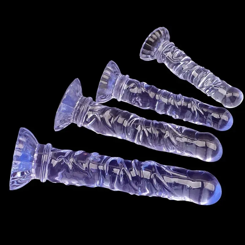 Sex Toys Textured Dildo Anal Plug Simulated Dildo Suction Cup Adult Male and Female Backyard Anal Dilator Sex Toys